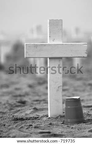 Crosses at \
