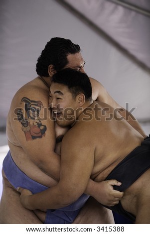 4-01-07 World Heavyweight Sumo Champion Byambajav \