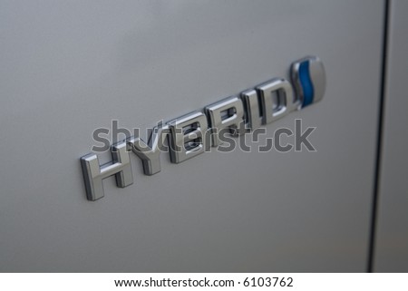 Close up of a 2007 Toyota Prius \