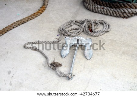 An anchor marked \