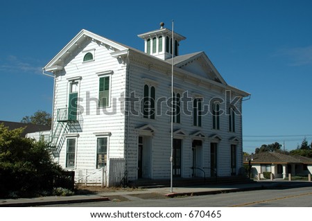 Masonic Lodge meeting hall - 1869, San Juan Bautista, California