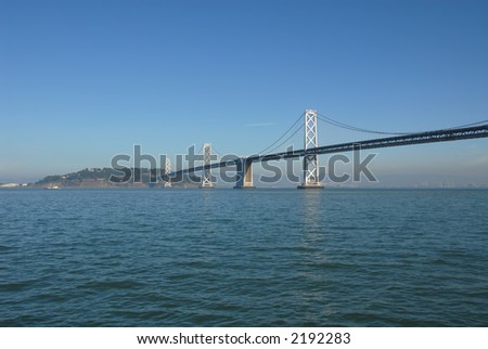 Bay Bridge & Treasure Island from San Fransisco, California