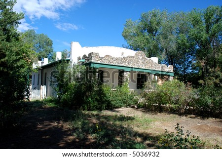 Old Southwestern home, Taos, New Mexico