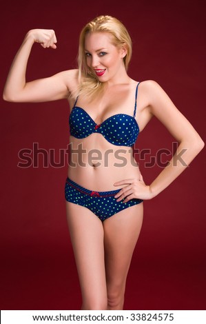 Polka Dotted Underwear