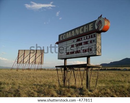 Old Drive-In Theater