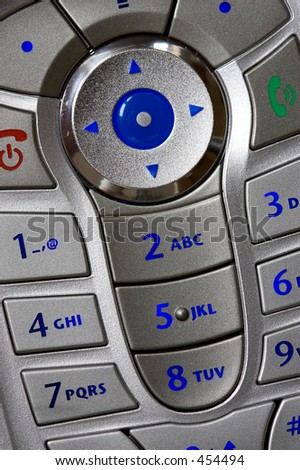 phone keypad numbers. of mobile phone keypad