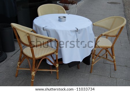 Table for three