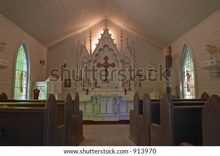 old church interior
