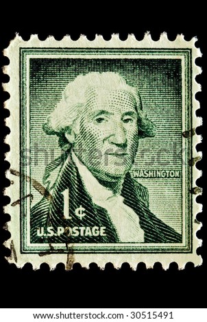 George Washington was the first president of the United States of America. Issued in 1954