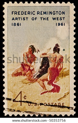 UNITED STATES - CIRCA  1960\'s : A stamp printed in United States. \