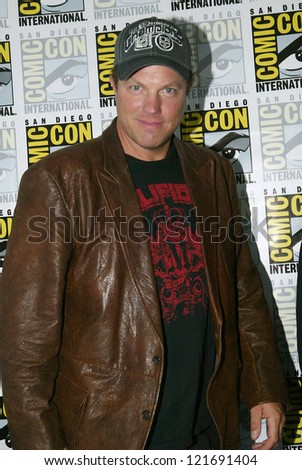 SAN DIEGO, CA - JULY 13: Adam Baldwin attends a press conference for \