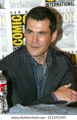 SAN DIEGO, CA - JULY 13: Sean Maher attends a press conference for \