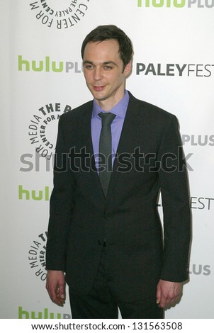 BEVERLY HILLS - MARCH 13: Jim Parsons arrives at the 2013 Paleyfest 