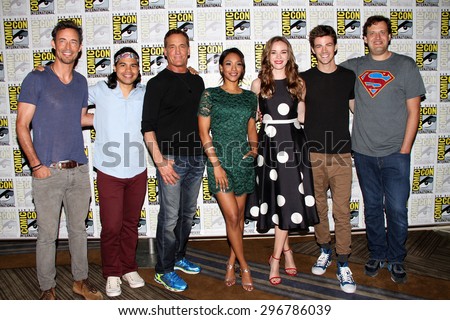 SAN DIEGO, CA - JULY 11: The cast of \