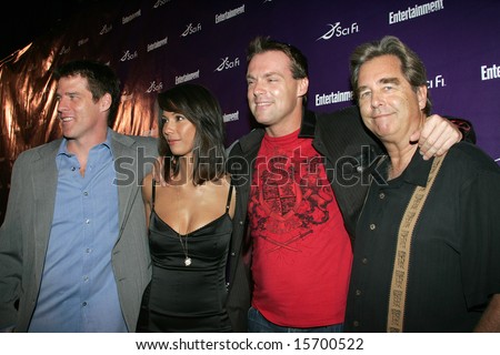 Actors Lexa Doig Michael