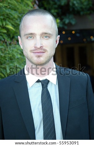 BURBANK, CA - JUNE 24: Aaron Paul arrives at the 36th Annual Academy of Science Fiction, Fantasy & Horror Films Awards held at the Castaway Restaurant in Burbank, CA on June 24, 2010.