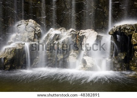 it is waterfalls image at hong kong