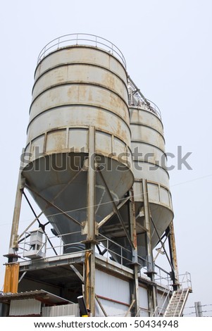 It is an oil industry equipment installation,