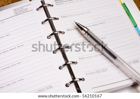 pen schedule