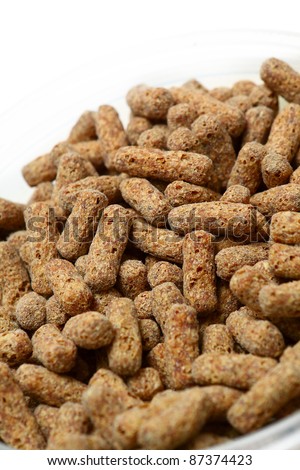 Pet food pellets