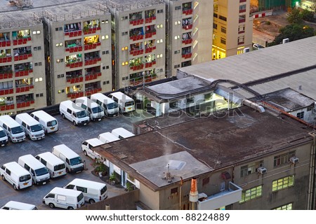 car park on building roof
