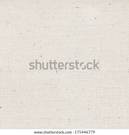 Linen fabric texture background. Square seamless pattern.