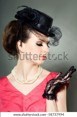 Hat With Lace