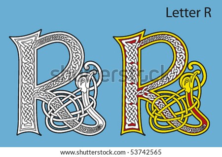 Logo Design Alphabet on Celtic Alphabet Clip Art