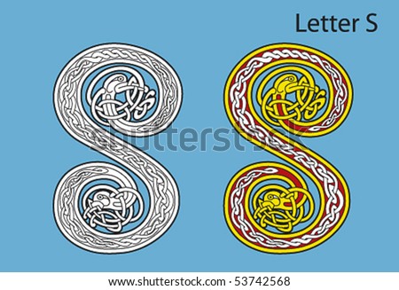  those Santa maria in different ancient celts Ancient celtic lettering