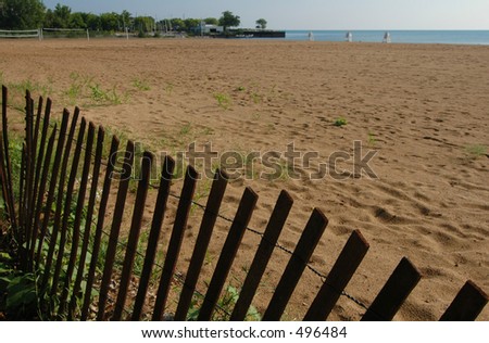 Old Fence at the Beach