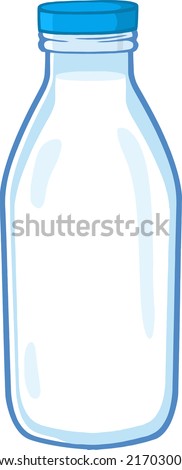 Cartoon Milk Bottle Cartoon Milk Bottle
