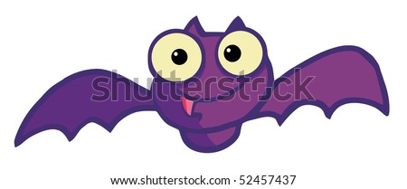 Halloween Cartoon Bat