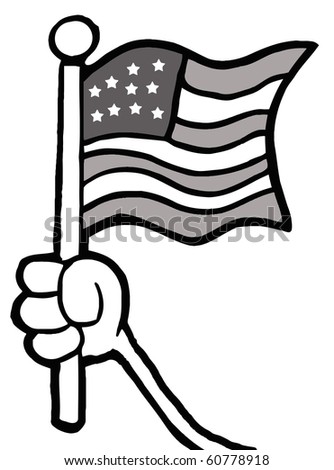 waving american flag clip art. Waving An American Flag