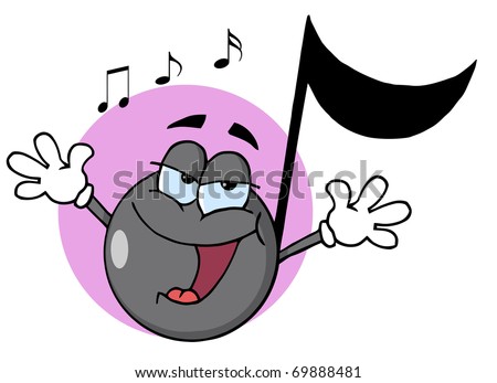 Cartoon Person Singing