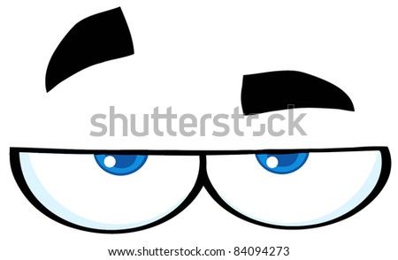 Cartoon Eyes Stock Vector Illustration 84094273 : Shutterstock