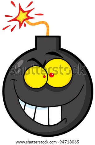 Evil Characters on Crazy Evil Bomb Cartoon Character Stock Photo 94718065 Shutterstock