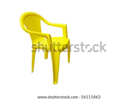 Bright Yellow Chair