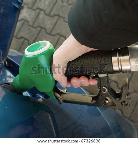 Petrol / gas - filling the car