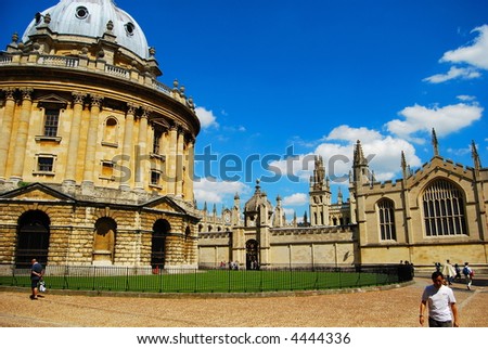 All Souls College and Oxford Radcliffe Library