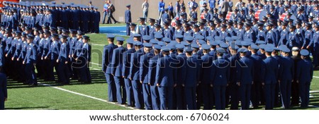 Air Force Academy Football Game Ceremony