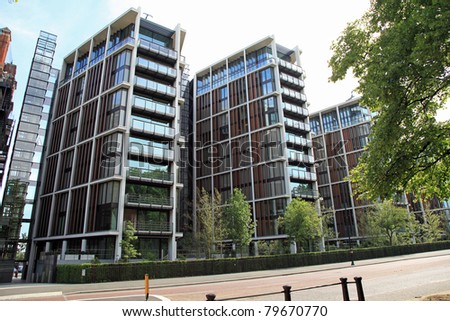 LONDON - JAN 20: The world\'s most expensive residential apartment penthouse sold in London, on January 20, 2011 for over 135 million pounds.  After the build-out the cost will be 200 million pounds.