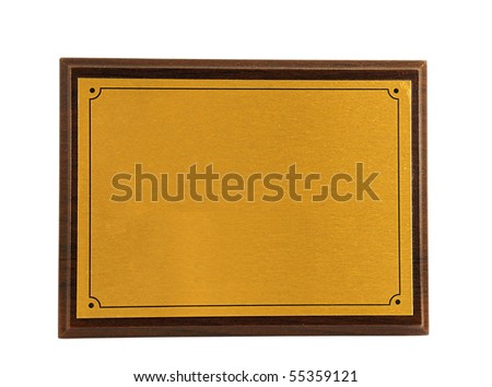 a wooden board