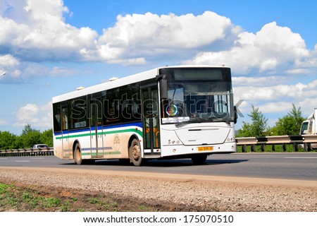 Ufa - June 4, 2008: Vdl Nefaz 52997 City Bus Of The Bashavtotrans Bus Company At City Street.