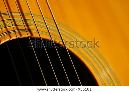 Guitar details for background