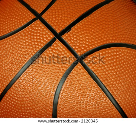 Basketball With Background