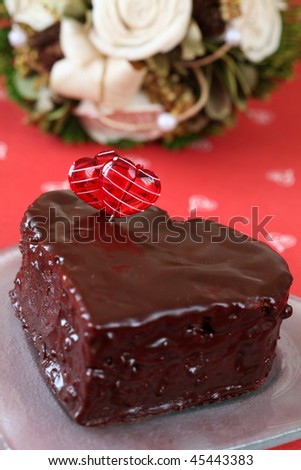 Heart shaped cake decorations