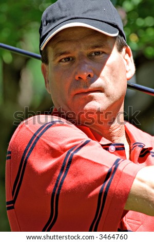 Golfer Portrait