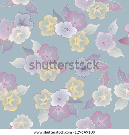 Floral Abstract Decorative Seamless Pattern For Wallpaper ...