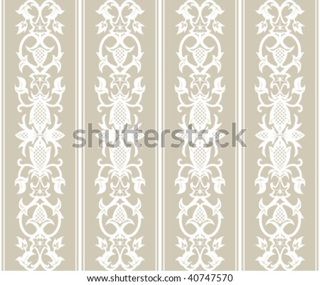 wallpaper vintage pattern. Seamless wallpaper pattern