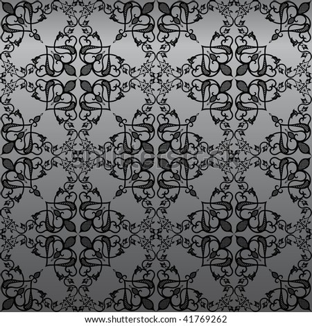 damask wallpaper. Gothic Damask Wallpaper